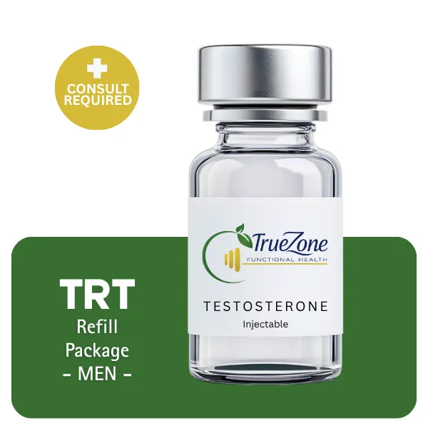 TRT Men's Refill Only Package 60 days (Cypionate 200mg/mL 10mL + Anastrozole 24×1mg)