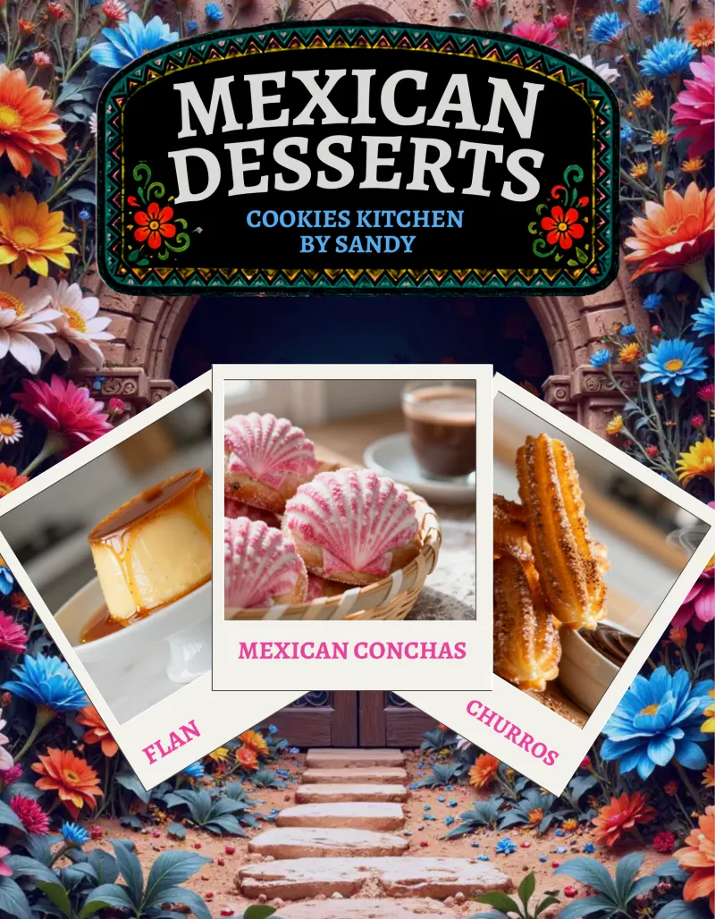 Mexican Desserts from Cookies Kitchen by Sandy