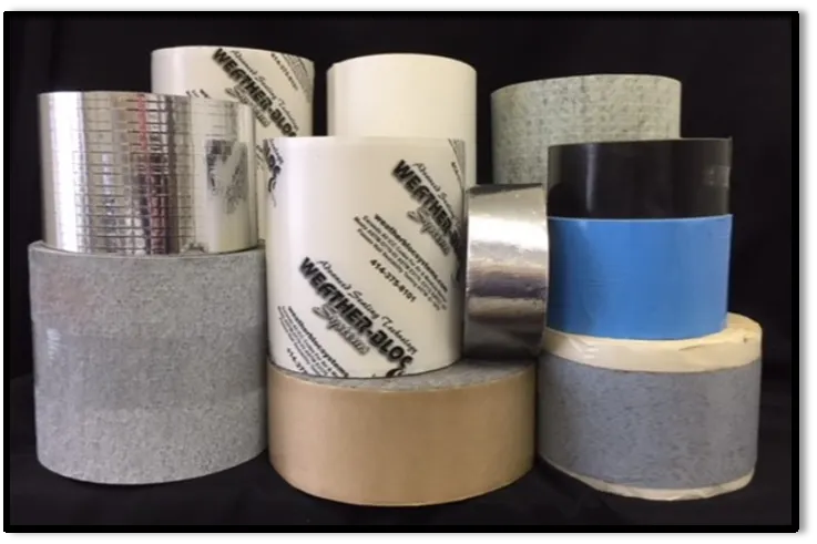 Flashing Tapes & Air Moisture Barriers