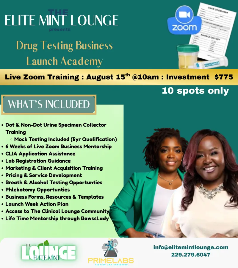 Drug Testing Course & Mentorship