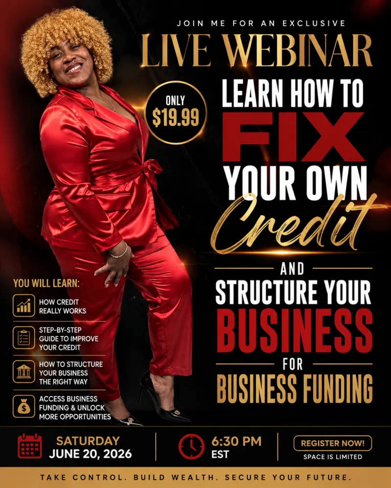 credit and business funding webinar