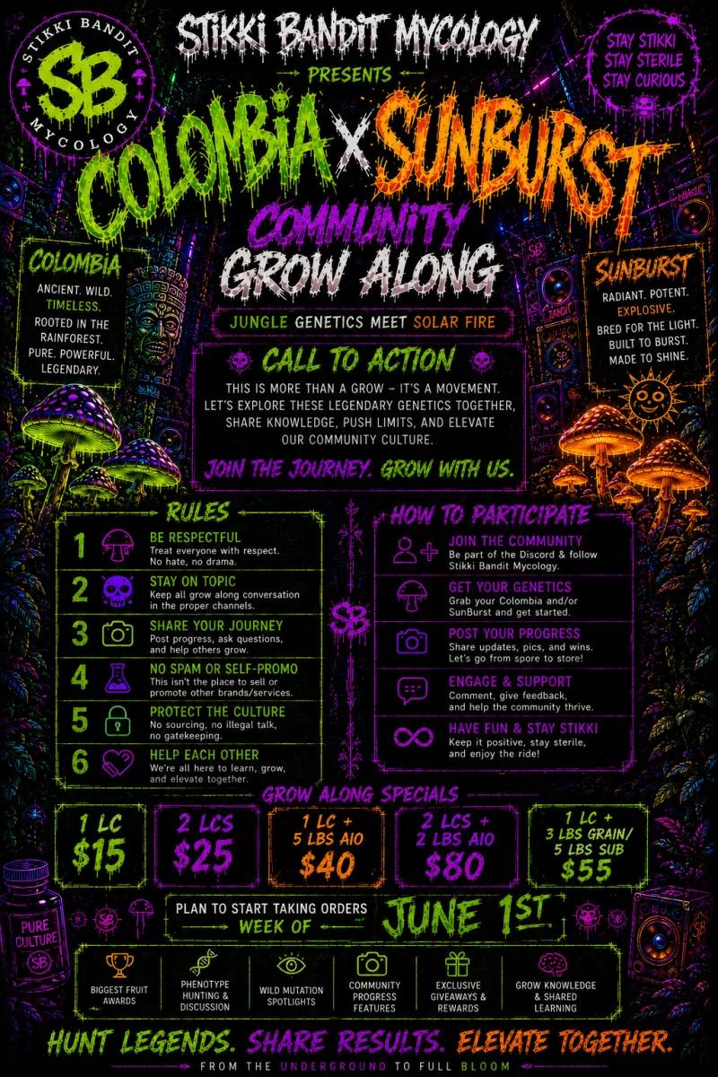 Colombia x Sunburst Community Grow Along