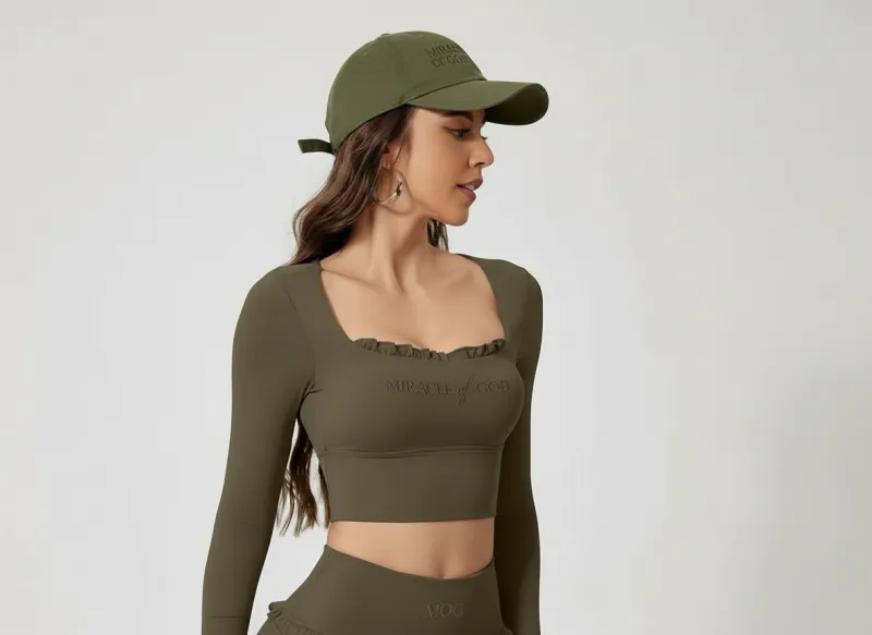 Covered by Grace Ruffled Athleisure Set - Courageous Warrior