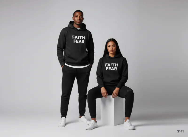 FAITH / FEAR Hoodie - Midnight Hour (Classic)
