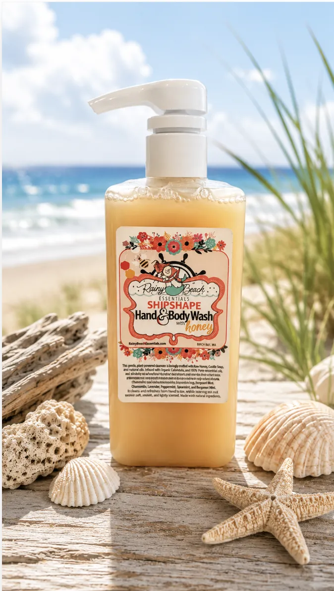 ShipShape Hand & Body Wash with Honey
