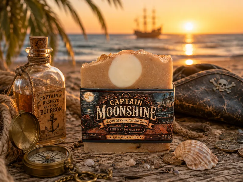 Captain Moonshine Soap