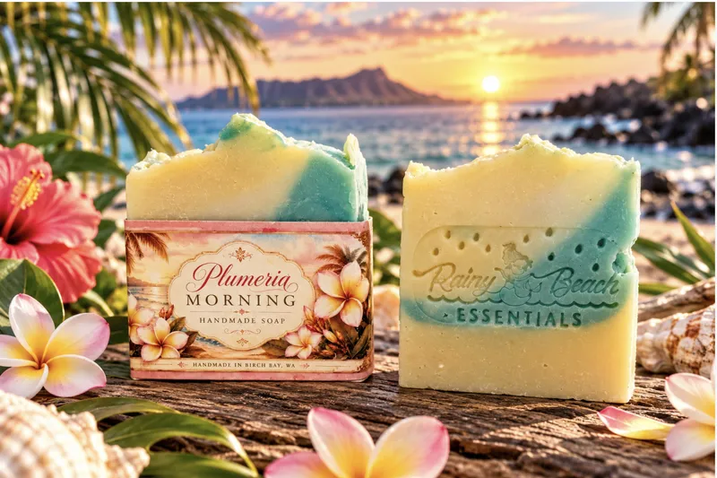 Plumeria Morning - Soap