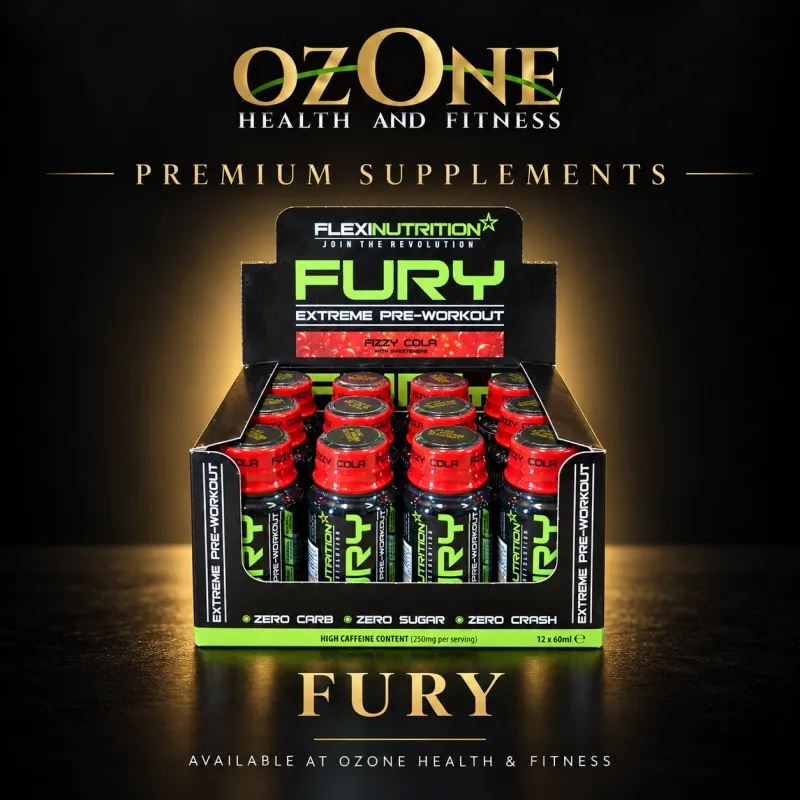 Fury Extreme Preworkout Shot 60ml — Box of 12