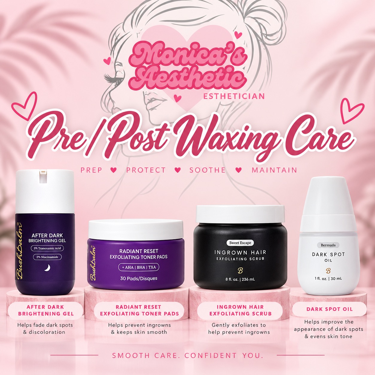 Pre/Post Waxing Home Care