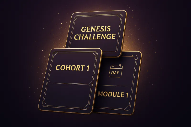 Genesis Challenge — Cohort 1 Bundle