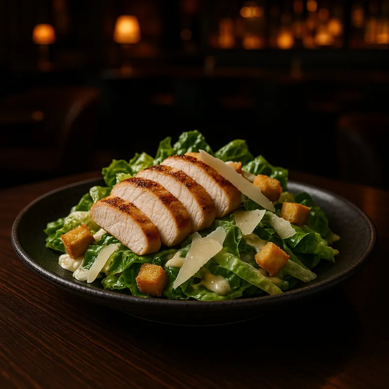 Salade César aux Crevettes