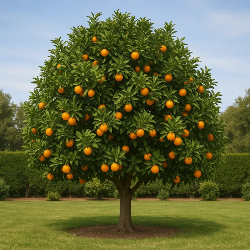 Washington Navel Orange Tree