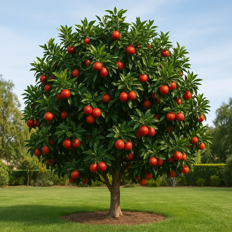 Red Valencia Orange Tree