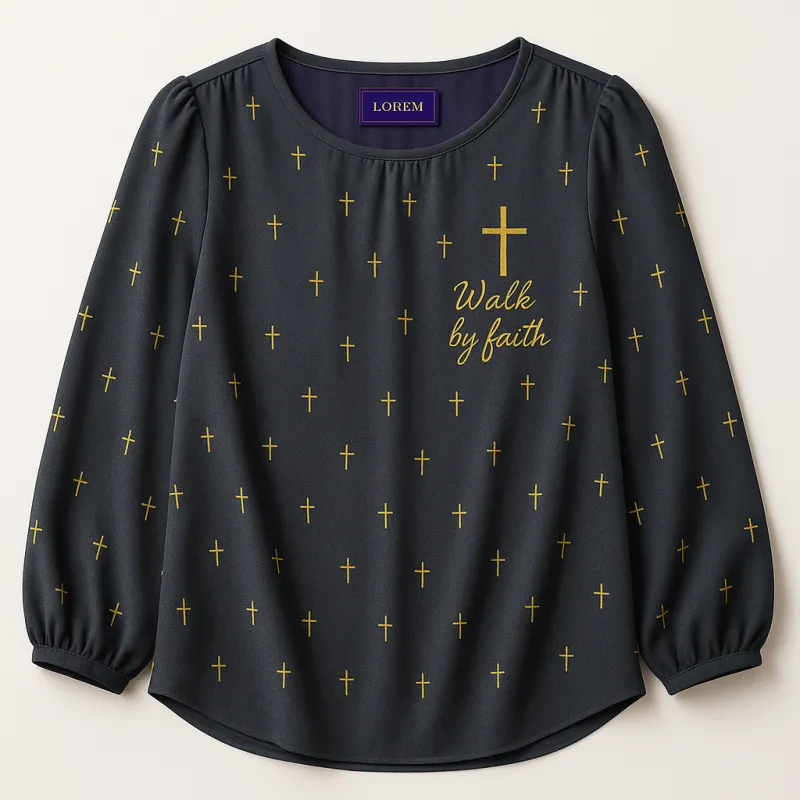Faith-Inspired Blouse / Top