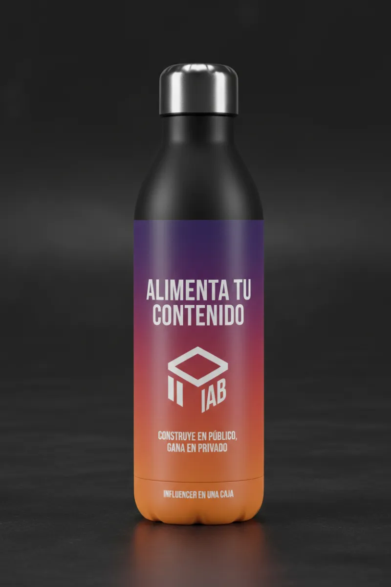 Botella Alimenta Tu Contenido