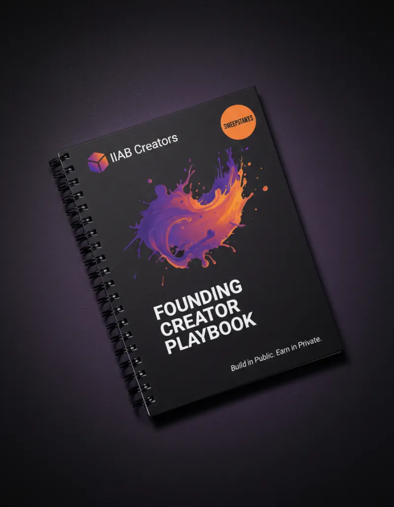 Founding Creator Playbook Notebook