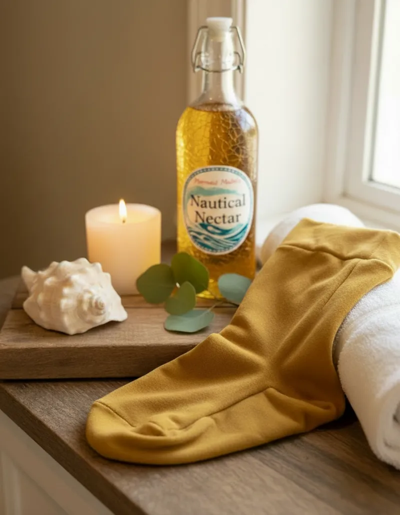 Castor Oil Socks