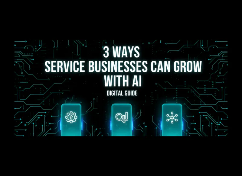 3 Ways Service Businesses Can Grow With AI