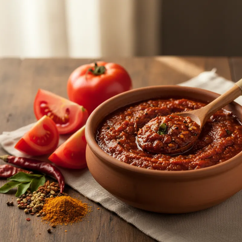 Homemade Tomato Pickle