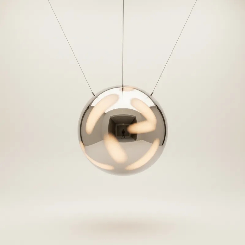 Stainless Steel Sculpture with Floating Star Design for Public Squares, Commercial Plazas, and Cultural Art Pro PSSS-158