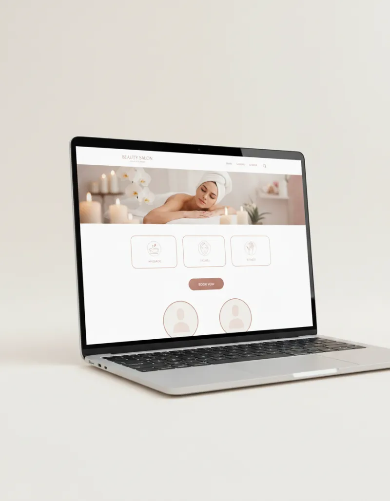 Beauty Salon & Spa Website Template