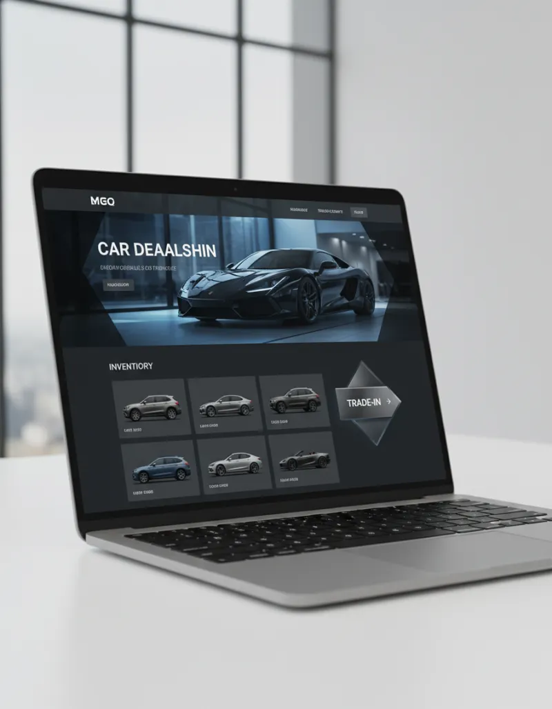 Auto Dealership Website Template