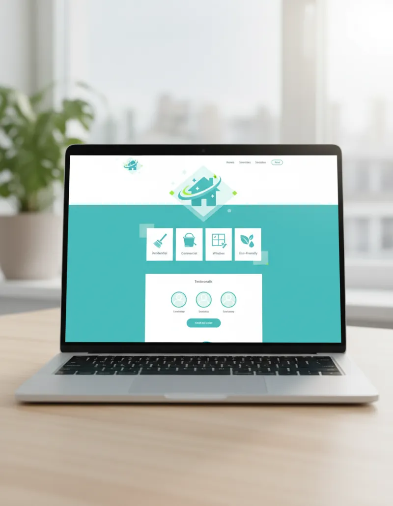 Cleaning Service Website Template