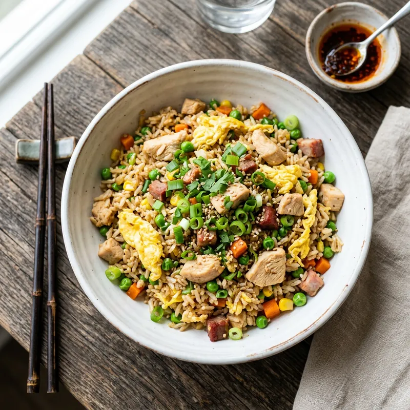 Pork or Chicken Fried Rice