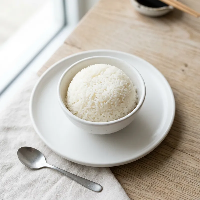 Steamed White Jasmine Rice