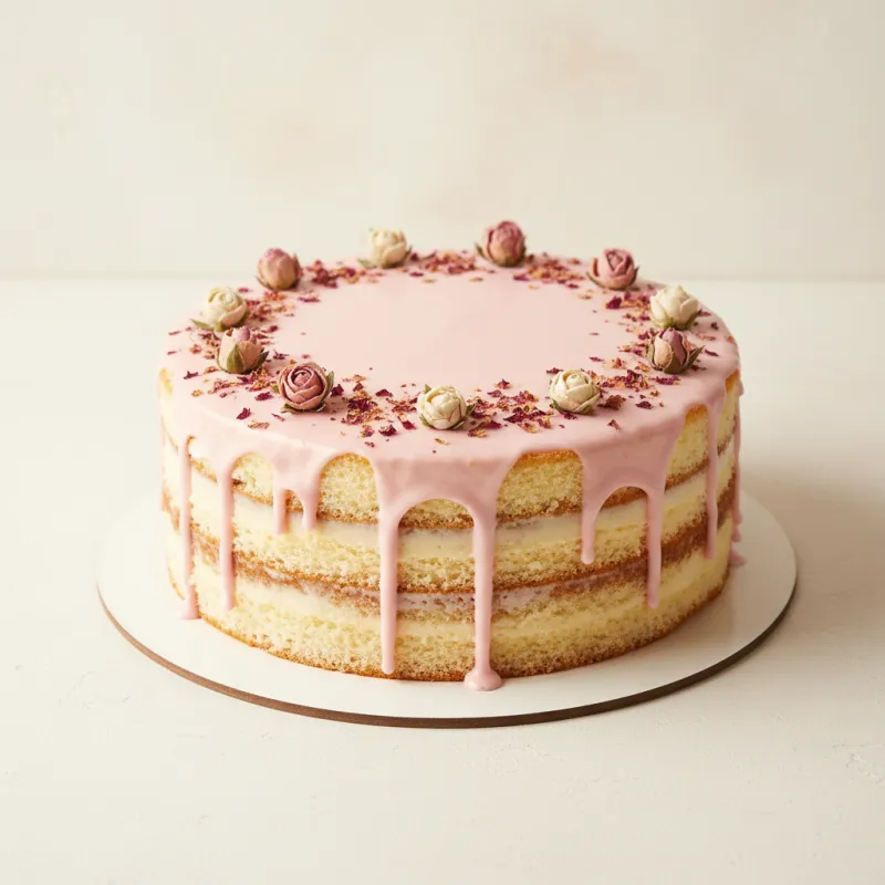 Rose Milk Cake