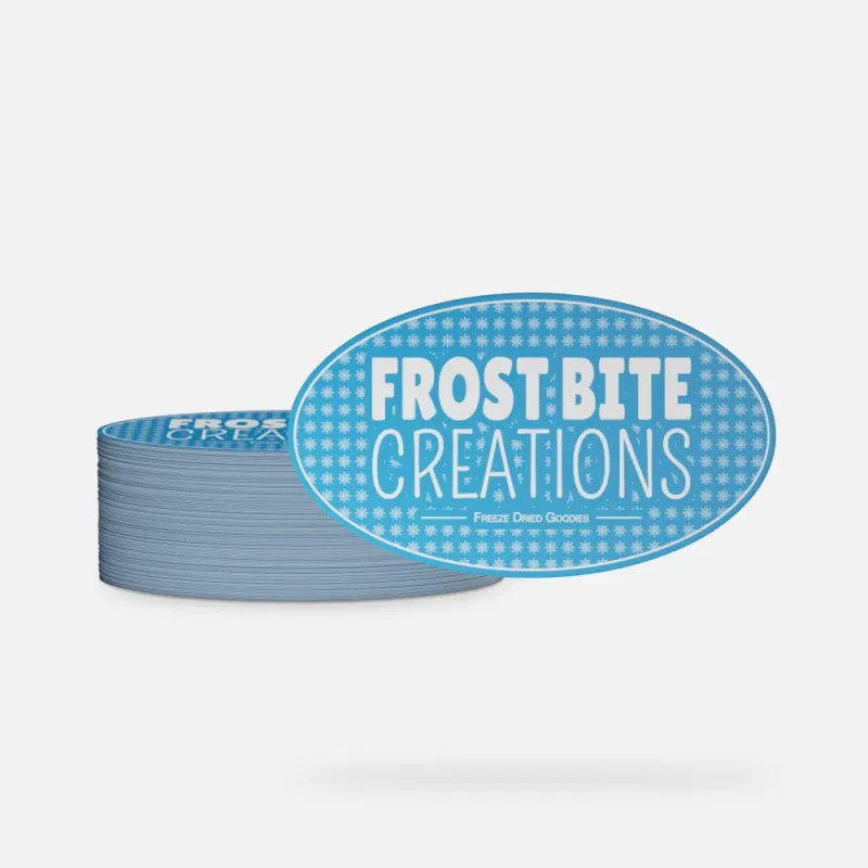 Oval Stickers