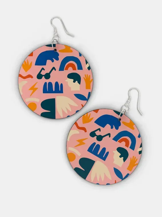 Wooden Earrings