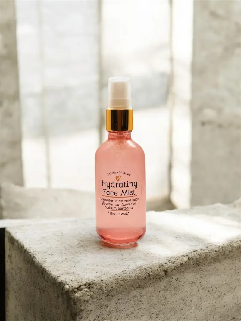 Hydrating Rosewater & Glycerin Face Mist (all skin types)