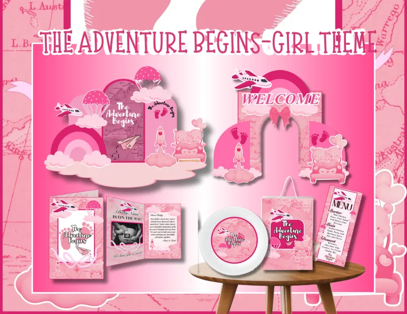 The Adventures Begins - Girl Theme 