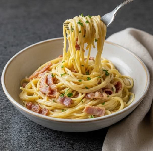 Spaghetti Jambon Fromage