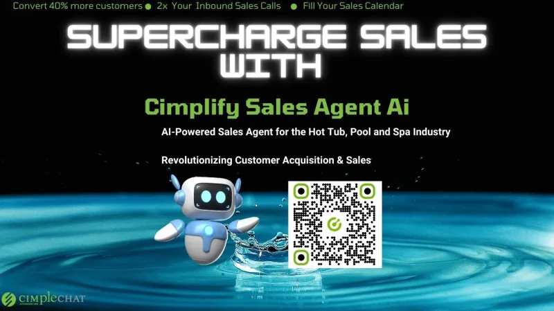 Ai Sales Rep Module Add-on   (Hot Tub, Pool +Backyard Rec)