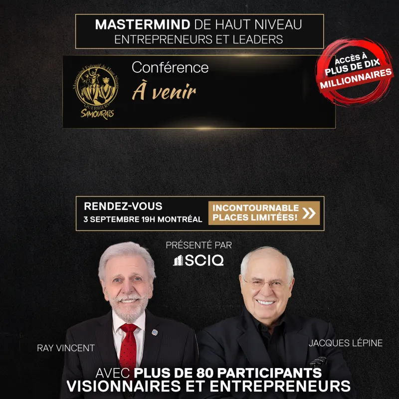 3 septembre 2026 - Mastermind de Haut Niveau