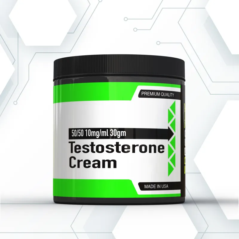 Testosterone Cream 50/50 10mg/ml 30gm Bottle