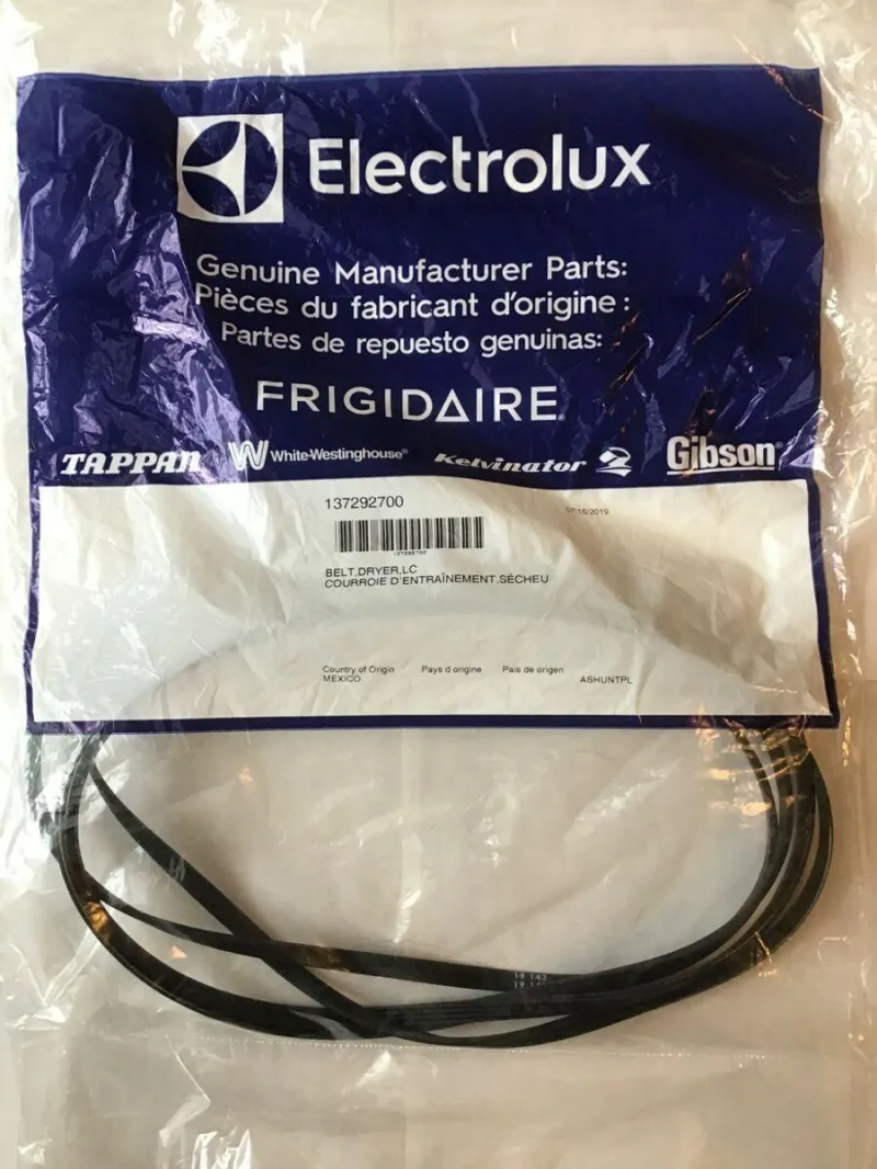 NEW BELT GENUINE FOR FRIGIDAIRE DRYER 137292700   !!!!!!!!SHIP SAME DAY!!!!!!!!!!!!