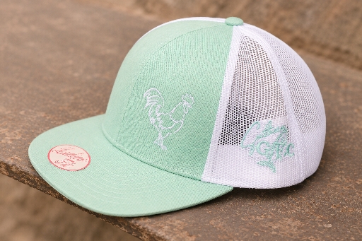 The Jerry- Seafoam Green & White