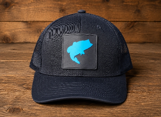 Fierce Large Mouth- Black & Blue