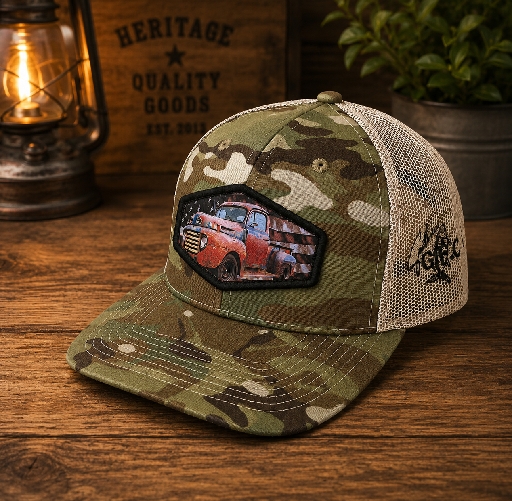 Vintage American Classic- Camo & Tan