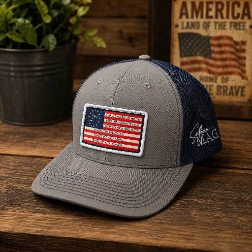2nd Amendment- Charcoal & Navy