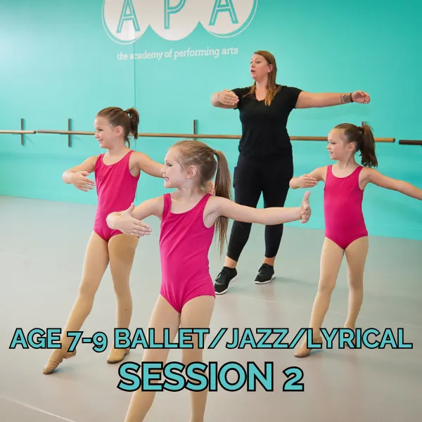 Age 7-9 Ballet/Jazz/Lyrical: Explore Dance Session 2