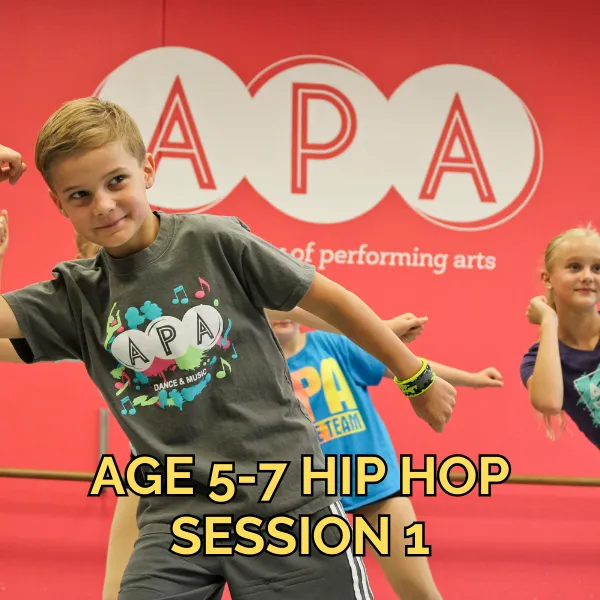 Age 5-7 Hip Hop World Tour Session 1