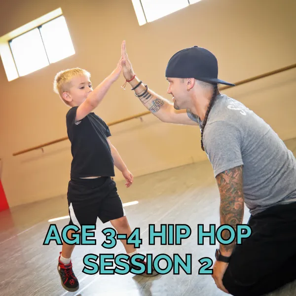 Age 3-4 Hip Hop World Tour Session 2