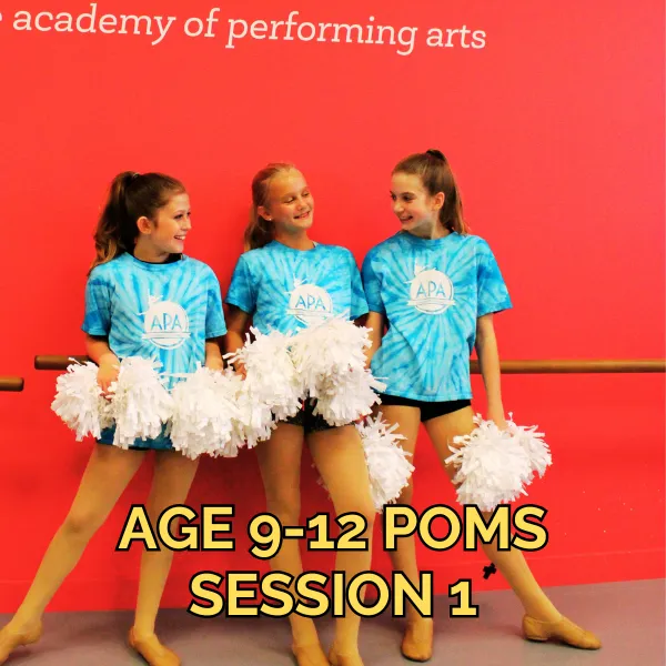Age 9-12 Poms: Explore Dance Session 1