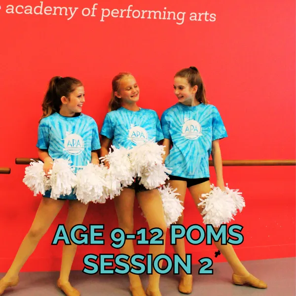 Age 9-12 Poms: Explore Dance Session 2