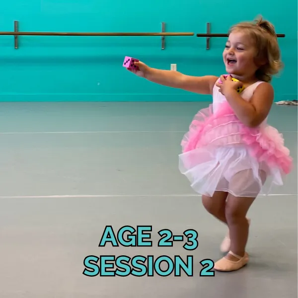 Age 2.5-3 Pre-Ballet Tiny Travelers Session 2