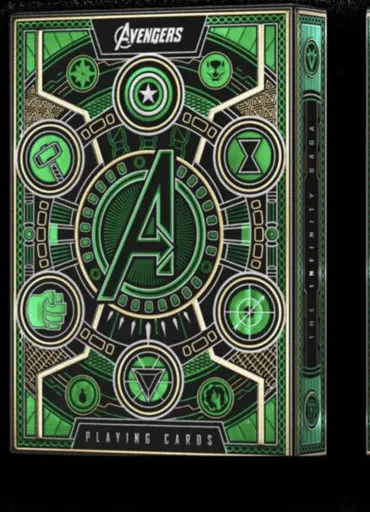 Avengers infinity green playing cards theory11